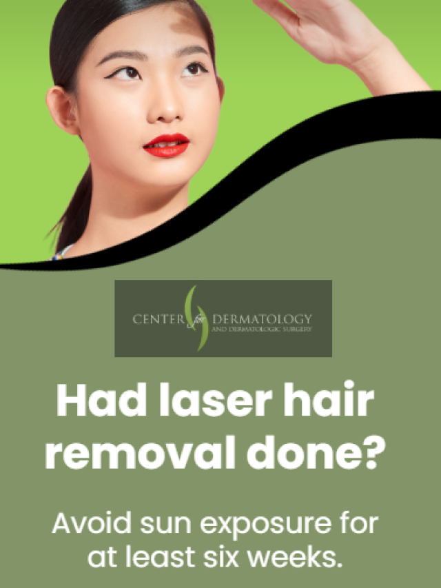 Had laser hair removal done?